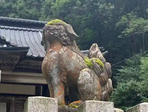 劒神社の狛犬