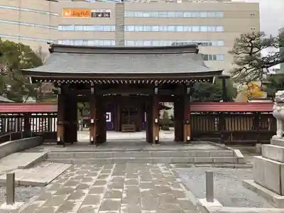 警固神社の山門・神門