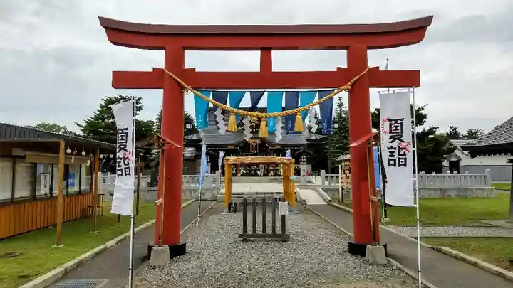 美瑛神社の鳥居