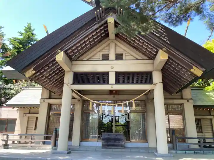 江別神社の本殿・本堂
