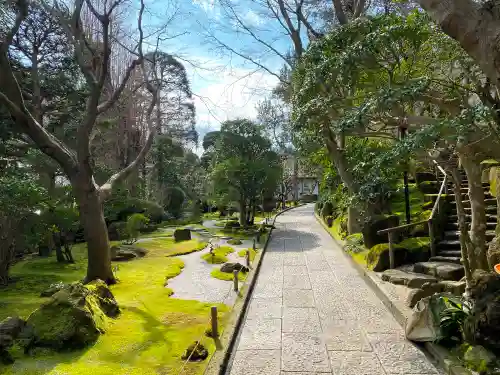 報国寺の庭園