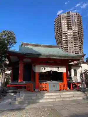 麻布氷川神社の本殿・本堂