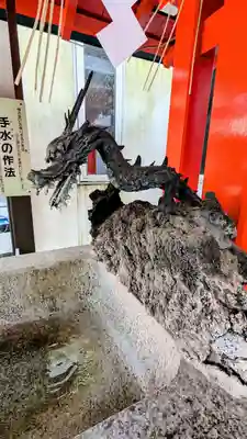 馬橋稲荷神社の手水舎