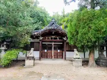 新城神社の本殿・本堂