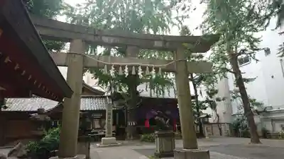 日本橋日枝神社の鳥居