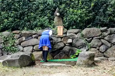 眞名井神社の手水舎