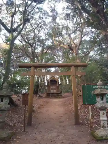 沼尾神社の鳥居