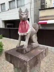 三輪神社の狛犬