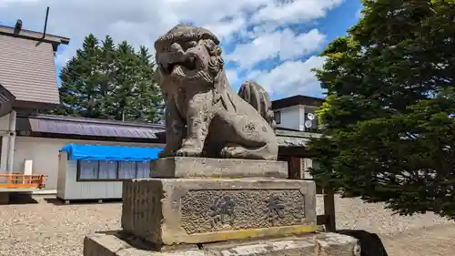 女満別神社の狛犬