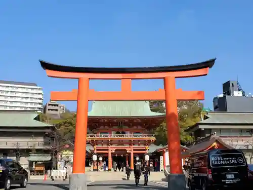 生田神社の鳥居