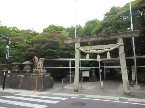 鵜森神社の鳥居