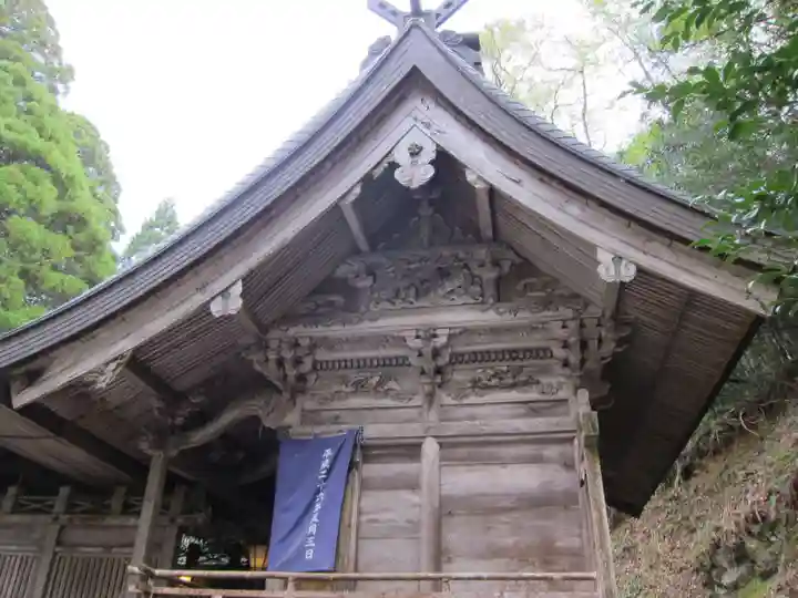 二上神社の本殿・本堂
