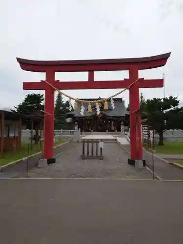 美瑛神社の鳥居