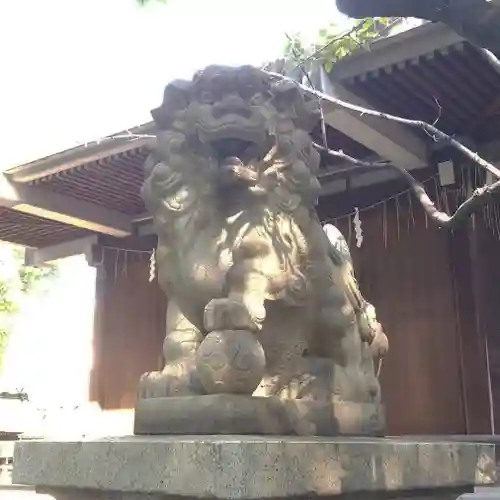 亀戸 香取神社の狛犬