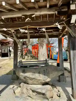 粟津天満神社の手水舎