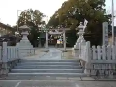 平手神明社の鳥居