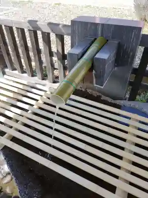 櫻岡大神宮の手水舎