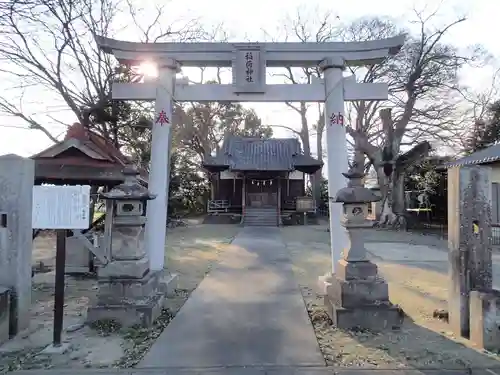 稲荷神社の鳥居