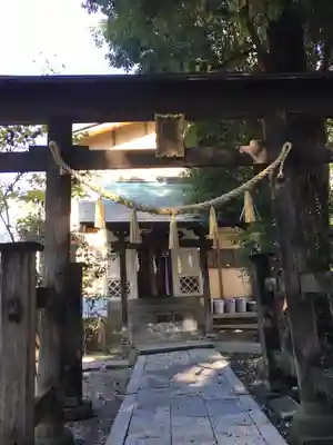 所澤神明社の鳥居