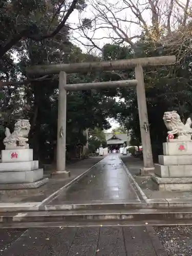 前鳥神社の鳥居