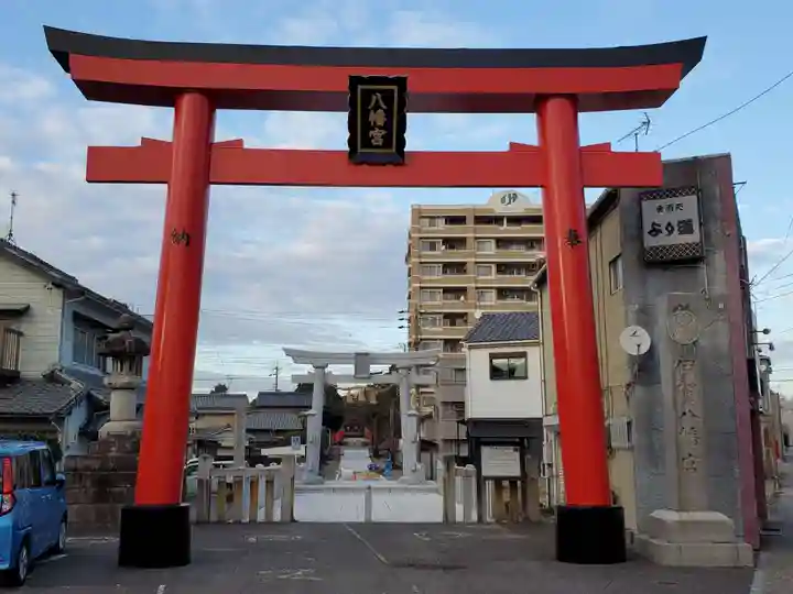 伊賀八幡宮の鳥居