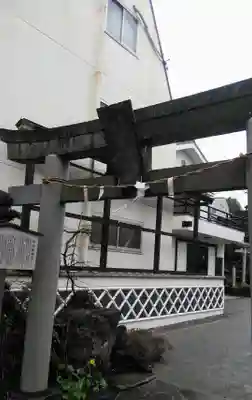 浅間神社の鳥居