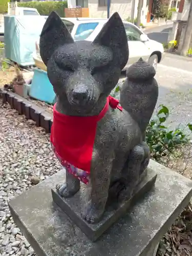 天王宮八雲神社の狛犬