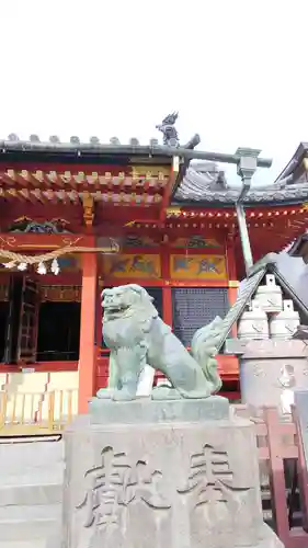 浅草神社の狛犬