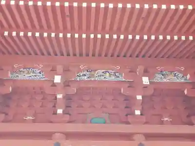 柏原八幡宮の芸術