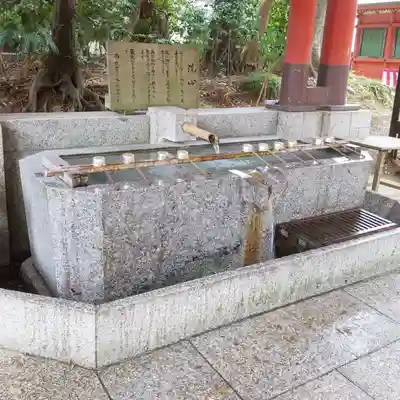 鹿島神宮の手水舎