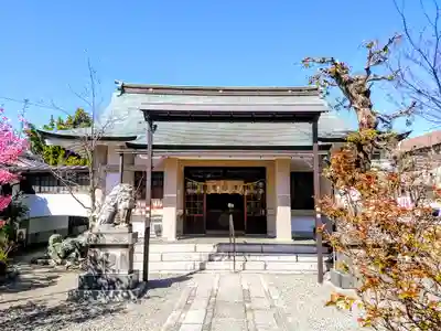白山神社(榎白山神社)の本殿・本堂