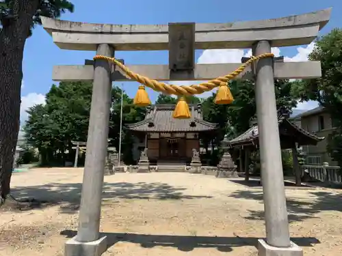 天白神社の鳥居