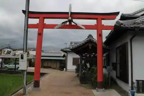 泉州磐船神社の鳥居