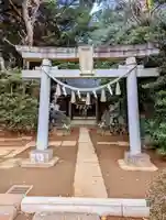 根上神社の鳥居