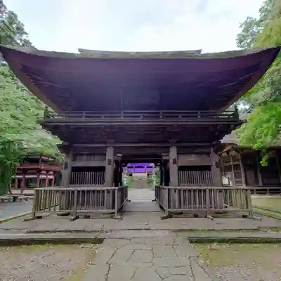 西明寺の山門・神門