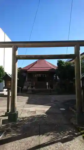 古町愛宕神社の鳥居