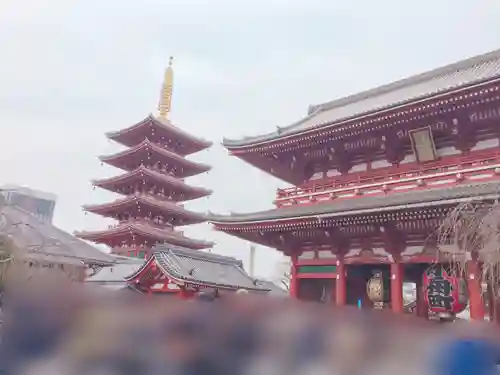 浅草寺の塔