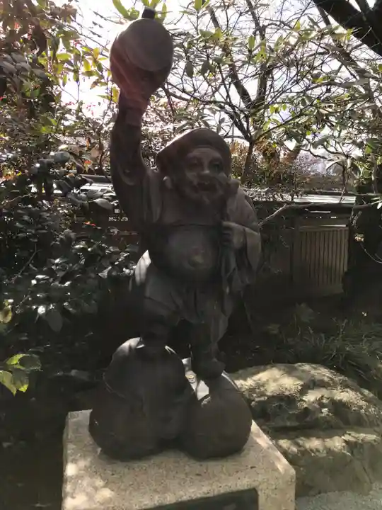 法輪寺の像
