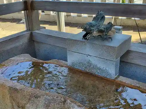 日下部天満神社の手水舎