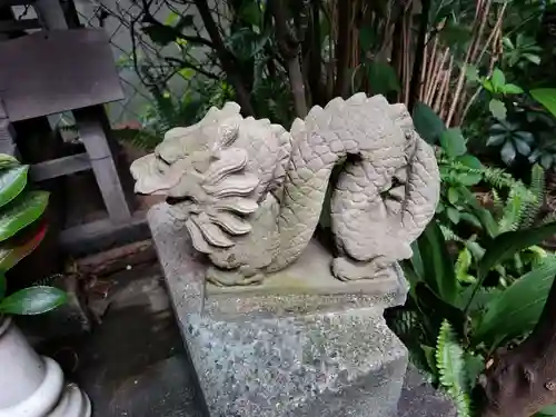 柳森神社の狛犬