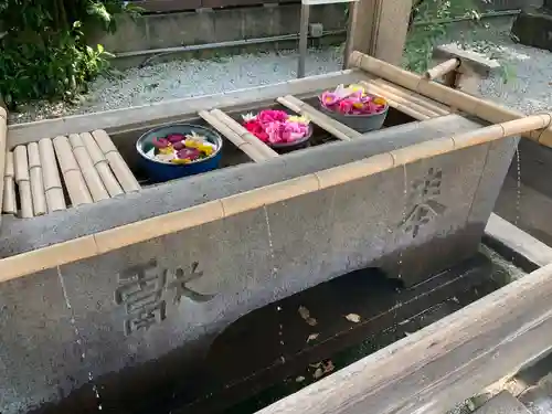 上野東照宮の手水舎