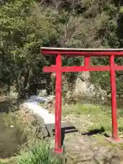 染羽天石勝神社の鳥居