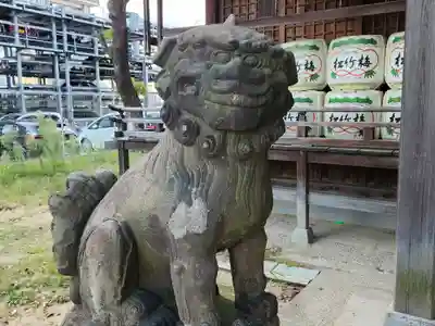 澪標住吉神社の狛犬