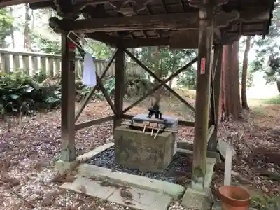 飯道神社の手水舎
