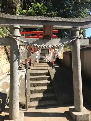 稲荷神社の鳥居
