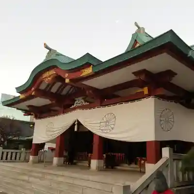 日枝神社の本殿・本堂