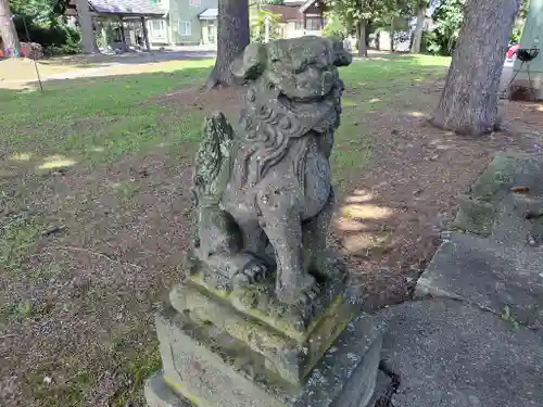 下川神社の狛犬