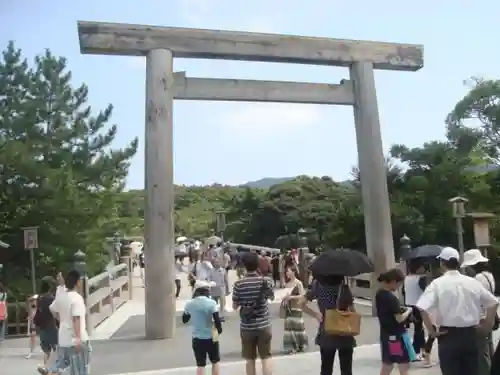 伊勢神宮内宮（皇大神宮）の鳥居