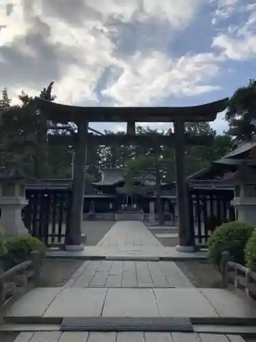 上杉神社の鳥居