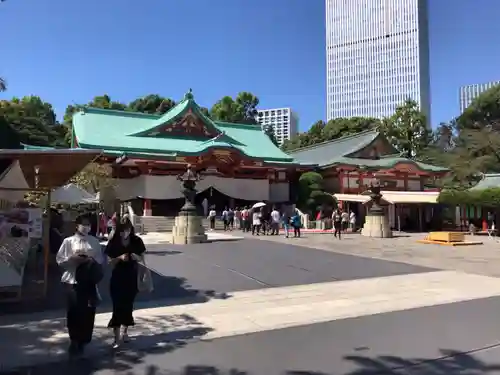 日枝神社の本殿・本堂